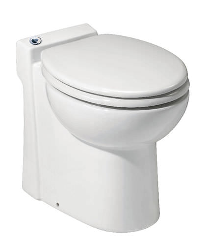 WC da appoggio - SANICOMPACT C4 ECO+ - SFA Sanitrit España - in ceramica / con frantumatore / moderno