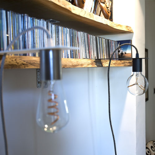 Lampada portatile - DÉCO : FLAT CAT - NEXEL EDITION - in metallo verniciato / in vetro / contemporanea