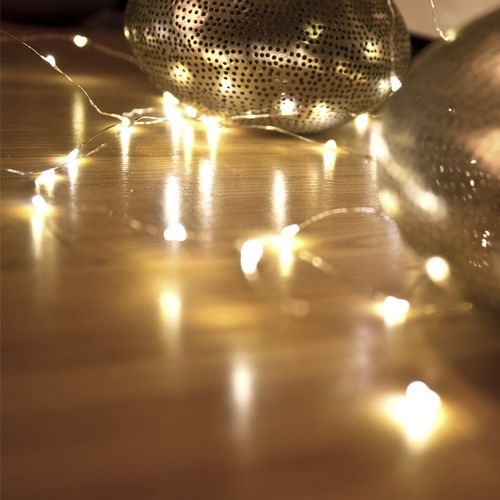 Ghirlanda luminosa LED - FANTAISIE : GUIRLANDE 40 ARGENTÉE - NEXEL EDITION - da interno