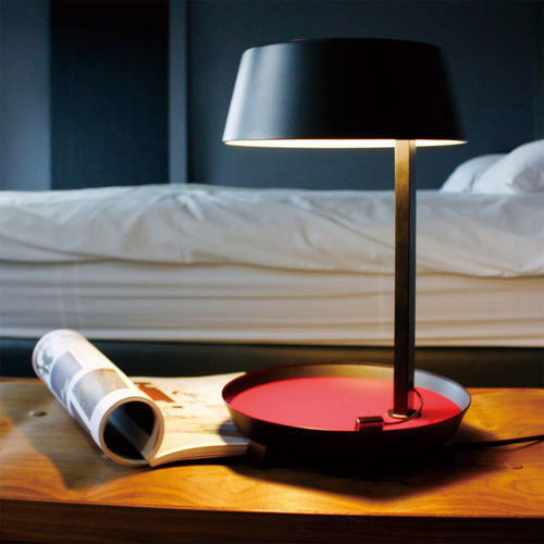 Lampada da tavolo - DÉCO : MINI-CARRY/D1 - NEXEL EDITION - in acciaio / in legno / contemporanea