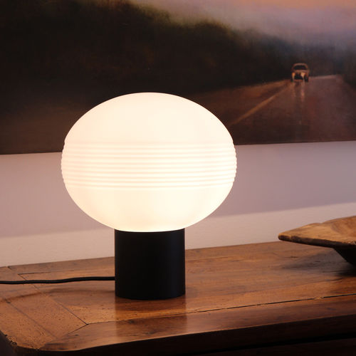 Lampada da tavolo - QAMAR - NEXEL EDITION - in metallo / in vetro / contemporanea