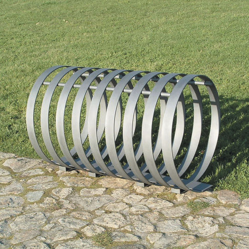 Rastrelliera per biciclette a pavimento - CONTINUO - LARUS DESIGN - per spazi pubblici / in acciaio / professionale