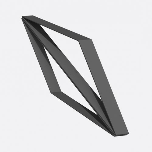 Rastrelliera per biciclette a pavimento - Adjaye  - LARUS DESIGN - per spazi pubblici / in acciaio / professionale