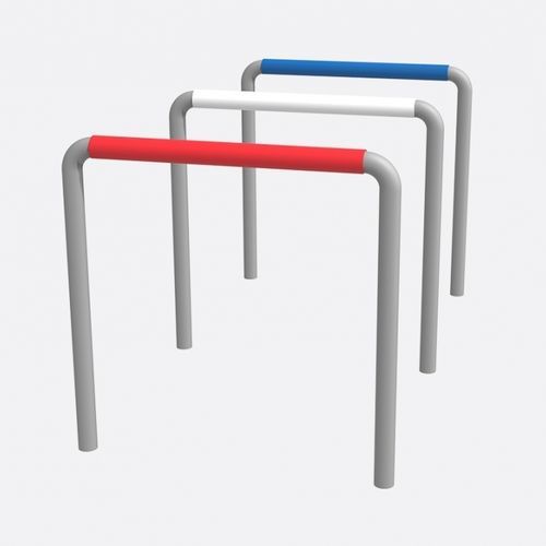Rastrelliera per biciclette a pavimento - City  - LARUS DESIGN - per spazi pubblici / in acciaio / in plastica