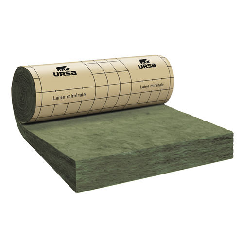 Isolante termo-acustico - THERMOCOUSTIC 40 RP - URSA France - in lana di vetro / in rotoli / per soffitto