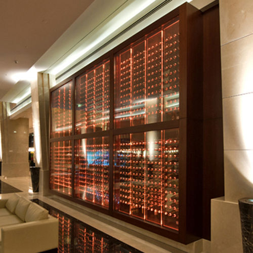 Cantinetta professionale - JW MARRIOTT HOTEL ANKARA - Focus Wine Cellars - da incasso / in vetro / in legno