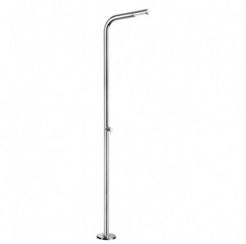 Doccia da giardino per piscina - MR 3600L - Ama Luxury Shower - in acciaio inossidabile spazzolato / per uso residenziale