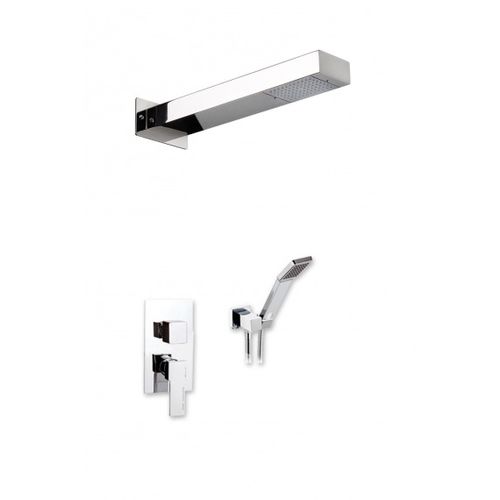 Set doccia da parete - DEBR02QI - Ama Luxury Shower - contemporaneo / con doccia a mano