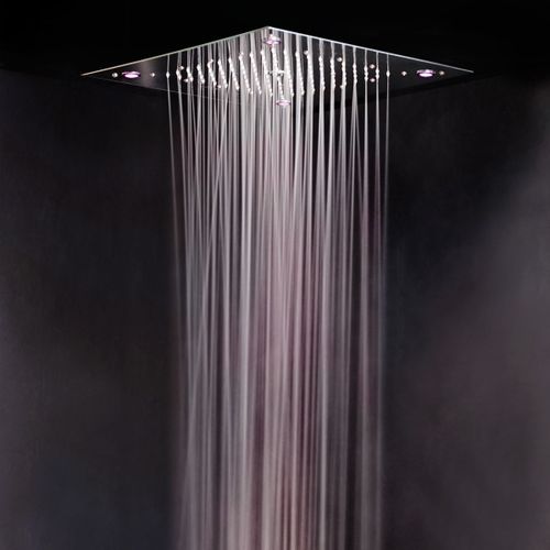 Soffione doccia da incasso a soffitto - UR9400LF - Ama Luxury Shower - quadrato / a pioggia