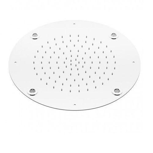 Soffione doccia da incasso a soffitto - PV9700LF - Ama Luxury Shower - rotondo / a pioggia / con illuminazione incorporata