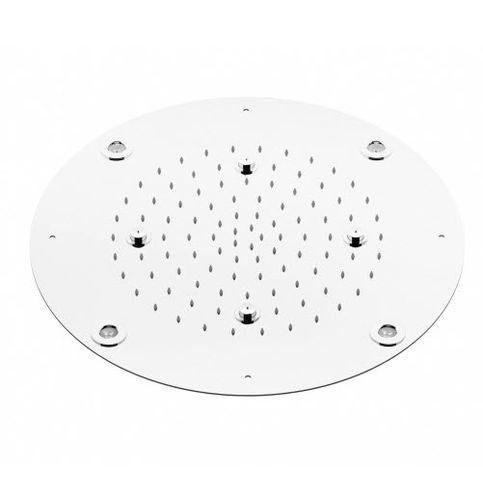 Soffione doccia da incasso a soffitto - PV9750LN - Ama Luxury Shower - rotondo / a pioggia / con cromoterapia