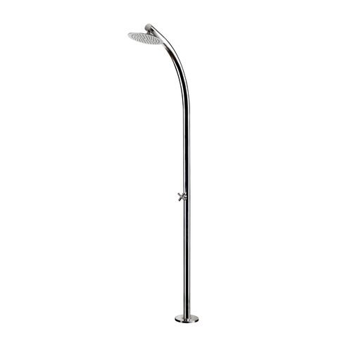 Doccia da giardino per piscina - ER1050L - Ama Luxury Shower - in acciaio inossidabile / per uso residenziale