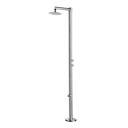 Doccia da giardino per piscina - VE1170L - Ama Luxury Shower - in acciaio inossidabile / per uso residenziale