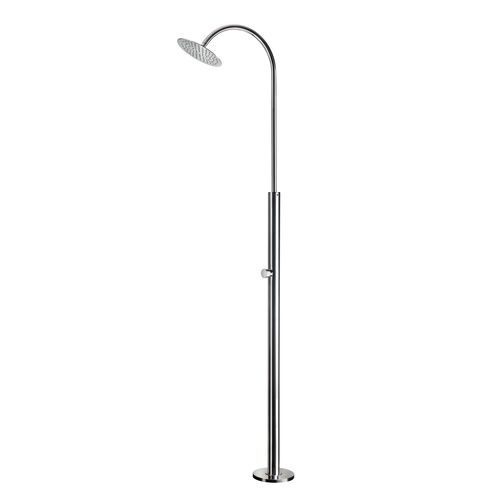 Doccia da giardino per piscina - GI3050L - Ama Luxury Shower - in acciaio inossidabile / per uso residenziale