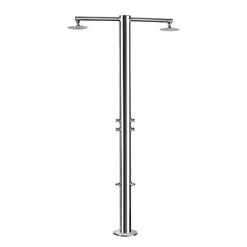 Doccia da giardino per piscina - NE1450L - Ama Luxury Shower - in acciaio inossidabile