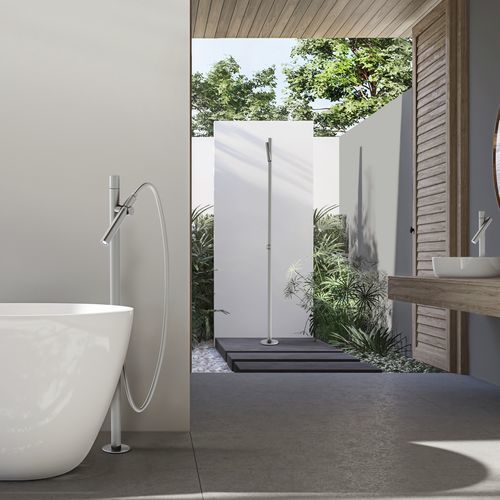 Colonna doccia per spa - ST6600 - Ama Luxury Shower - per impianto sportivo / per hotel / per piscina pubblica
