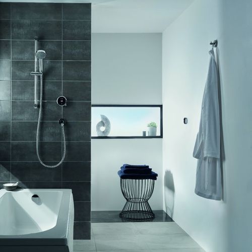 Set doccia da parete - QUARTZ TOUCH - aqualisa - contemporaneo / contract / termostatico