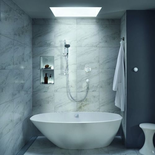 Set doccia da parete - QUARTZ CLASSIC - aqualisa - contemporaneo / contract / termostatico