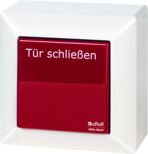 Pulsante di controllo accessi - Jung 533 U - Eff Eff - per porta
