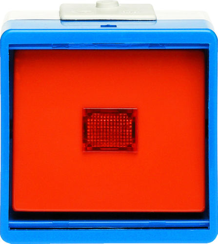 Interruttore per sistema domotico - Jung 633 W - Eff Eff - a pulsante / non incassato / in vetro