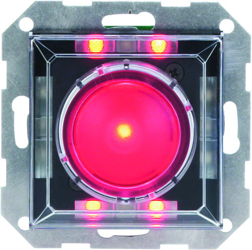 Pulsante di controllo accessi - 1380E10 - Eff Eff - con blocco / di sblocco / di emergenza