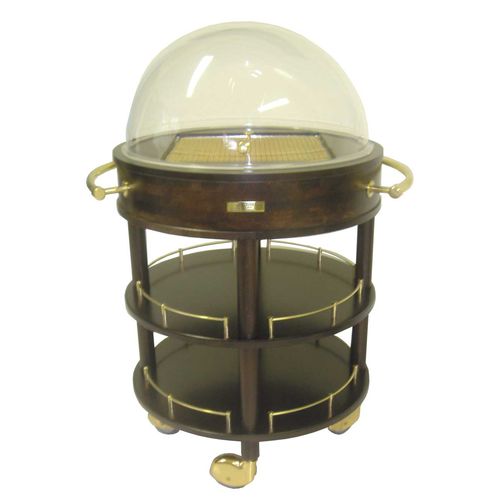 Carrello per dessert - SATURNE : 560E - SERVIZIAL - contract / in legno