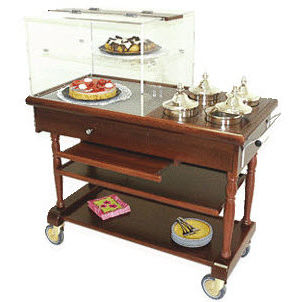 Carrello formaggi - SATURNE : 309 - SERVIZIAL - per dessert / contract / refrigerato