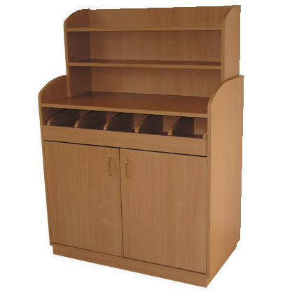 Credenza con alzata classica - URANUS : 705 - SERVIZIAL - in legno / contract