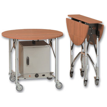 Carrello portavivande di servizio - JUPITER : 230P - SERVIZIAL - contract / in legno / in acciaio