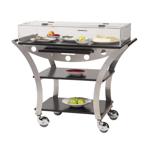 Carrello formaggi - CONTEMPORAINE : 202NW - SERVIZIAL - per dessert / per ristorante / in acciaio inossidabile