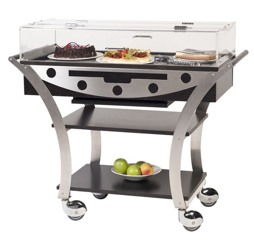 Carrello di servizio - CONTEMPORAINE : 302NW - SERVIZIAL - per ristorante / refrigerato / da giardino