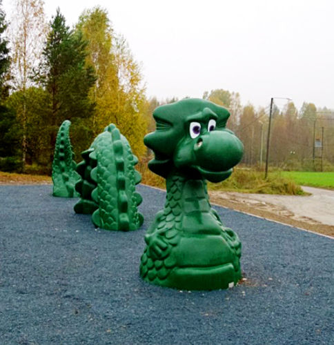 Mobili da gioco per parco didattico scientifico - DRAX - HAGS Aneby AB
