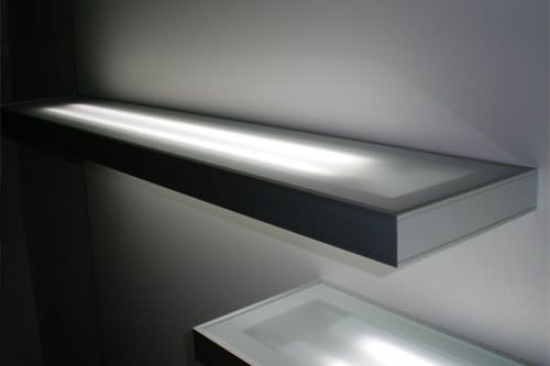 Mensola - SILVER - KAP International - contemporaneo / in plastica / luminoso