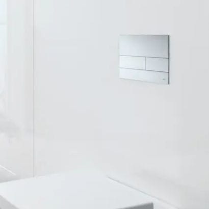 Placca di scarico doppia - TECESQUARE - TECE Italia - per uso residenziale / contract