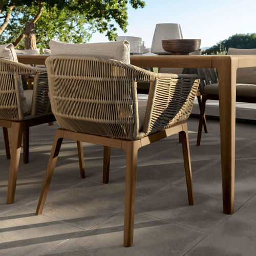Sedia da pranzo contemporanea - CRUISE - TALENTI - da interno / da giardino / in tessuto