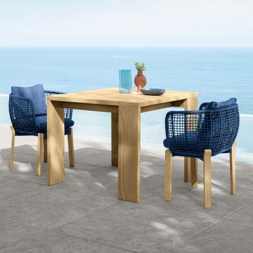 Tavolo da pranzo contemporaneo - ARGO - TALENTI - in legno / con supporto in legno / quadrato