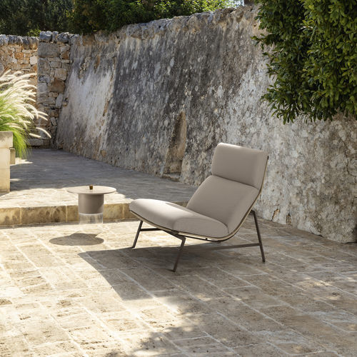 Poltrona contemporanea - ALLURE - TALENTI - in tessuto / in alluminio / per cuscini