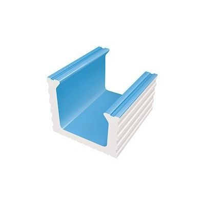 Canaletta per piscina - K701 - Serapool - blu / di protezione