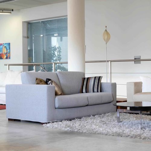 Divano contemporaneo - WILLIAM - Mazzoli Design - da sala / in tessuto / in pelle
