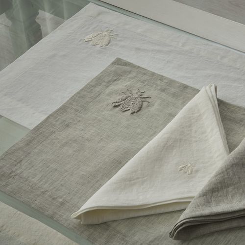 Tovaglietta americana in lino - APE GRANDE  - MASTRO RAPHAEL - contemporanea / ricamato / contract