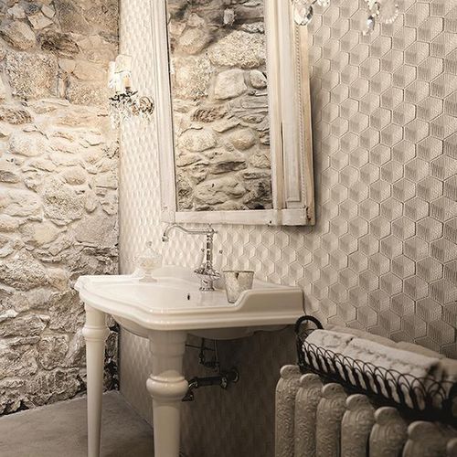 Mosaico in ceramica - CUBE - Arezia - opaco / da interno / da parete