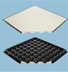 Pavimento sopraelevato in calcestruzzo - FOR DATA CENTER - Jindao Floors - in acciaio / da interno / perforato