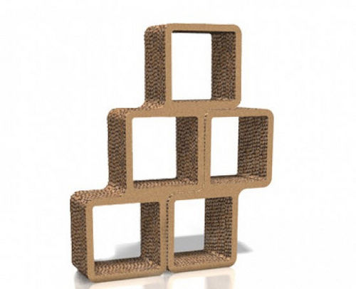 Scaffale modulare - Q2-Q3 - drydesign - contemporaneo / in cartone / contract