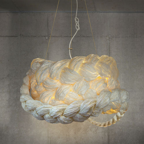 Lampada a sospensione - THE BRIDE - Mammalampa - di carta / design originale / con cavo