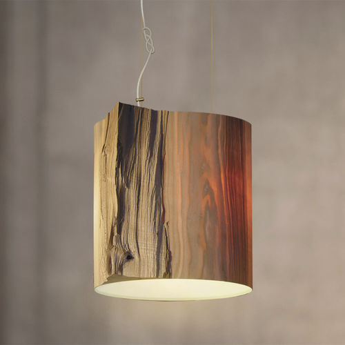 Lampada a sospensione - THE WISE ONE - Mammalampa - in legno / design originale / con cavo