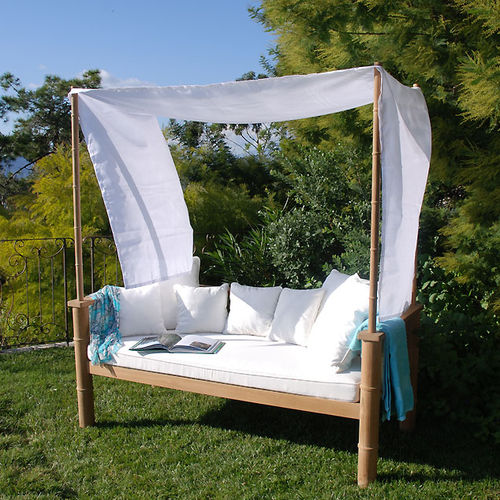 Divano classico - EEVA - HONEYMOON - da giardino / in lino / a baldacchino