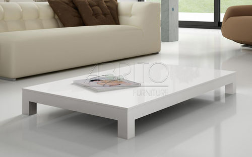 Tavolino basso contemporaneo - NAGARE: MC01D - A. Brito - in legno laccato / rettangolare / per uso residenziale