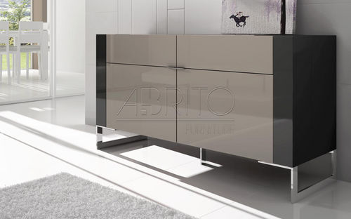 Credenza alta - NAGARE : A06D - A. Brito - contemporanea / in legno / in legno laccato