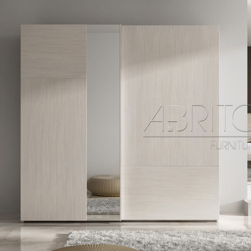 Armadio contemporaneo - FULLDRESS : 03 - A. Brito - in legno / con ante battenti / a specchio