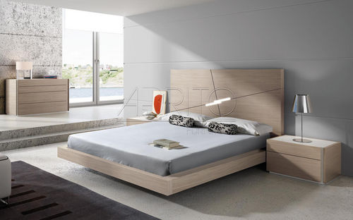 Letto flottante - SELECT : 10C - A. Brito - matrimoniale / contemporaneo / con testiera